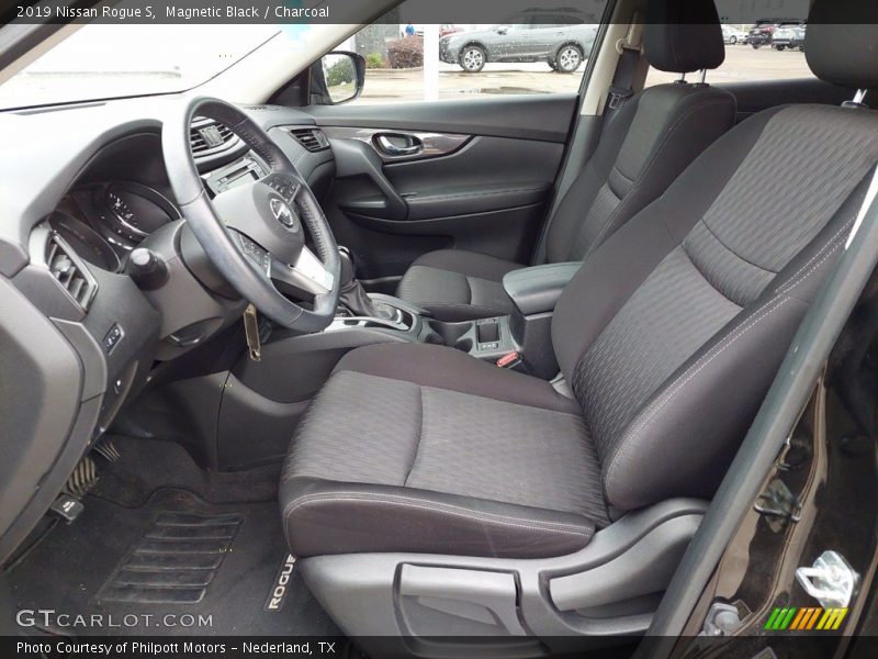  2019 Rogue S Charcoal Interior