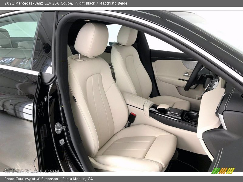 Night Black / Macchiato Beige 2021 Mercedes-Benz CLA 250 Coupe
