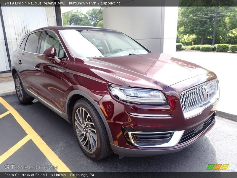  2019 Nautilus Reserve AWD Burgundy Velvet