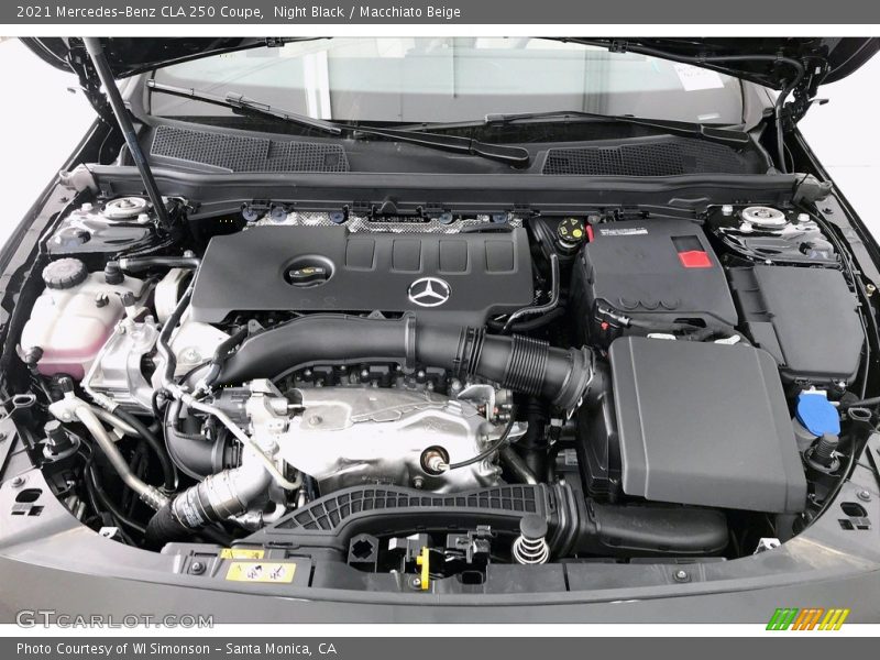 Night Black / Macchiato Beige 2021 Mercedes-Benz CLA 250 Coupe