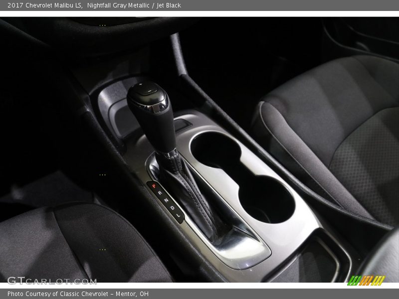Nightfall Gray Metallic / Jet Black 2017 Chevrolet Malibu LS