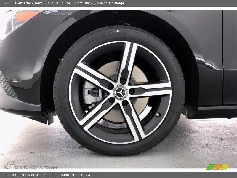 Night Black / Macchiato Beige 2021 Mercedes-Benz CLA 250 Coupe