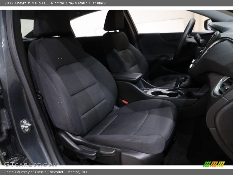 Nightfall Gray Metallic / Jet Black 2017 Chevrolet Malibu LS