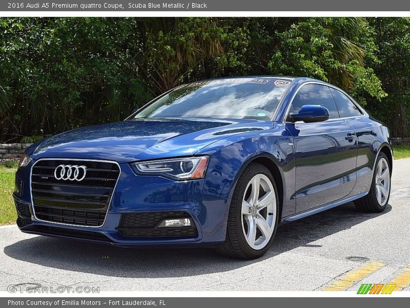  2016 A5 Premium quattro Coupe Scuba Blue Metallic