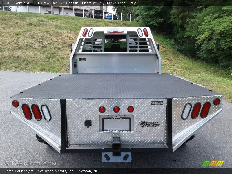 Bright White / Black/Diesel Gray 2019 Ram 4500 SLT Crew Cab 4x4 Chassis