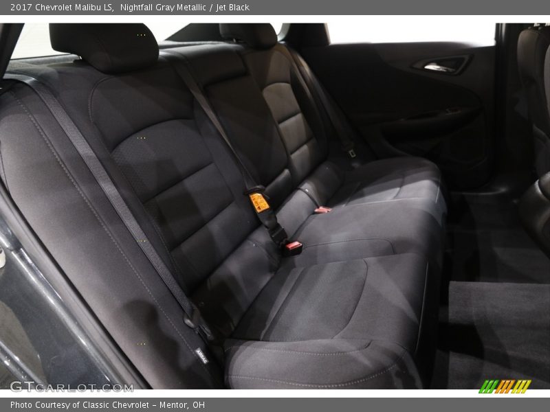 Nightfall Gray Metallic / Jet Black 2017 Chevrolet Malibu LS