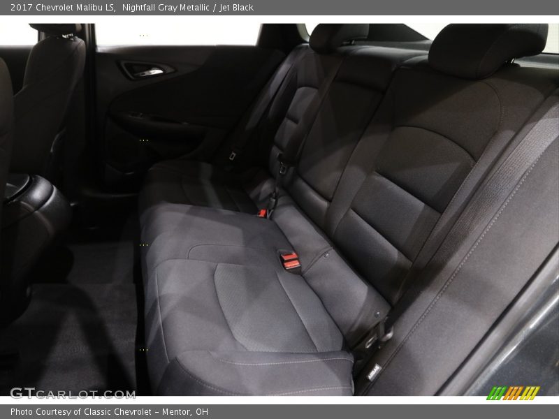 Nightfall Gray Metallic / Jet Black 2017 Chevrolet Malibu LS