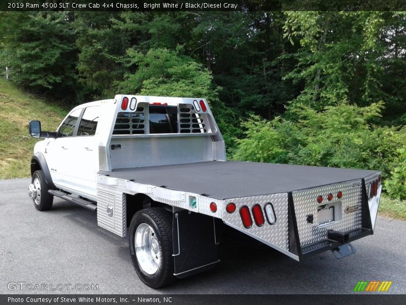 Bright White / Black/Diesel Gray 2019 Ram 4500 SLT Crew Cab 4x4 Chassis