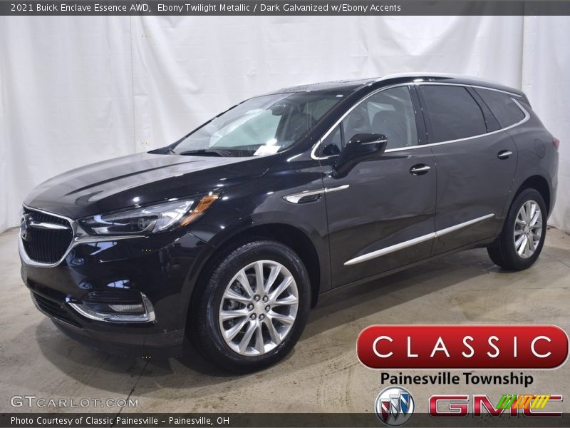 Ebony Twilight Metallic / Dark Galvanized w/Ebony Accents 2021 Buick Enclave Essence AWD