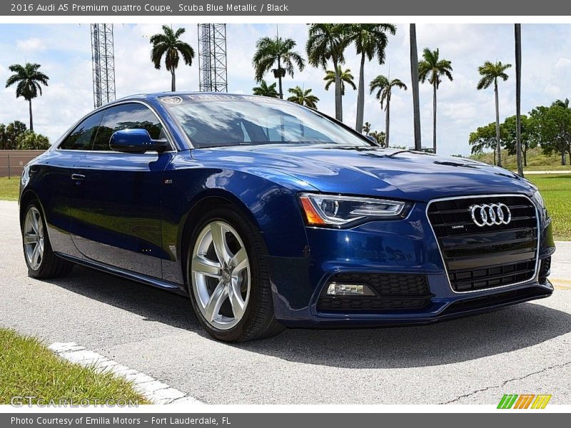  2016 A5 Premium quattro Coupe Scuba Blue Metallic