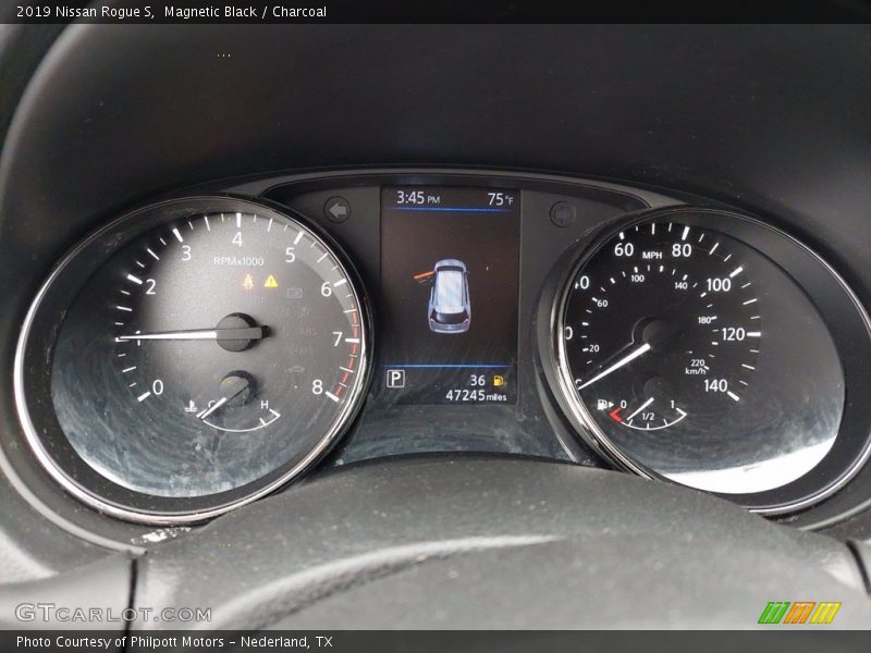  2019 Rogue S S Gauges