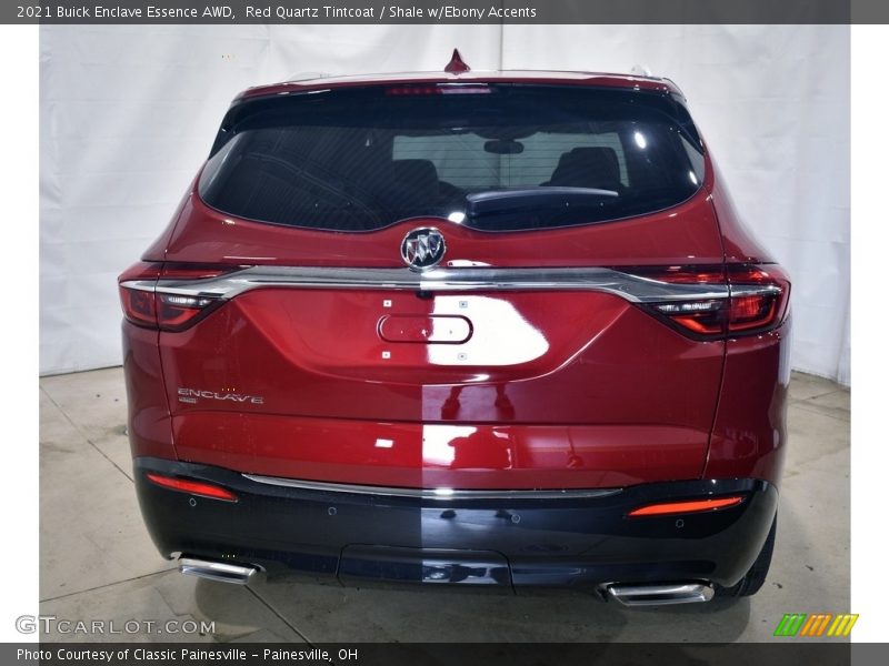 Red Quartz Tintcoat / Shale w/Ebony Accents 2021 Buick Enclave Essence AWD