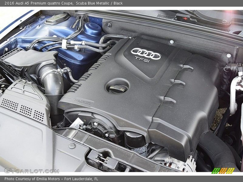  2016 A5 Premium quattro Coupe Engine - 2.0 Liter Turbocharged FSI DOHC 16-Valve VVT 4 Cylinder