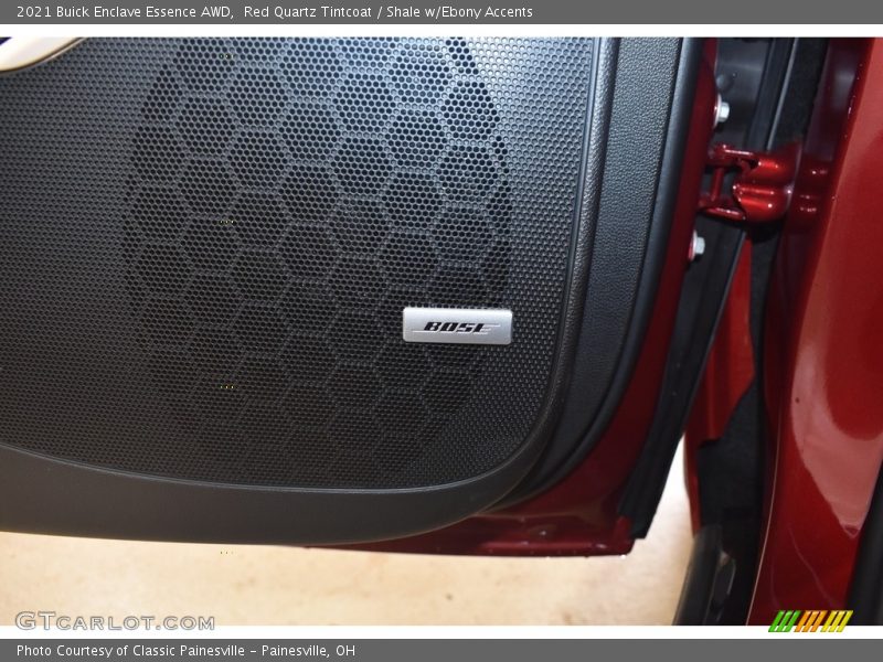 Red Quartz Tintcoat / Shale w/Ebony Accents 2021 Buick Enclave Essence AWD