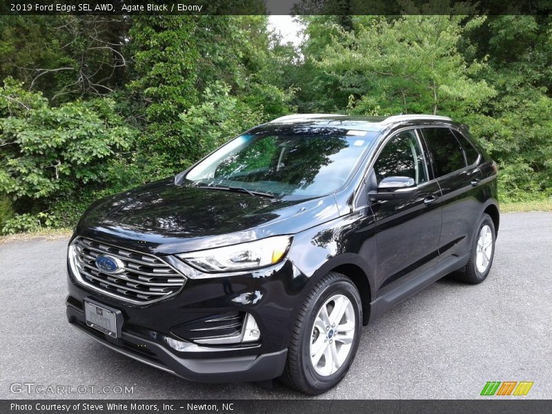 Agate Black / Ebony 2019 Ford Edge SEL AWD