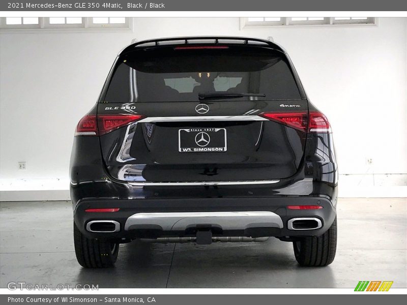 Black / Black 2021 Mercedes-Benz GLE 350 4Matic