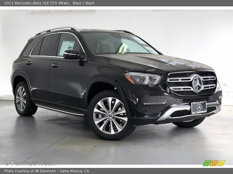 Black / Black 2021 Mercedes-Benz GLE 350 4Matic