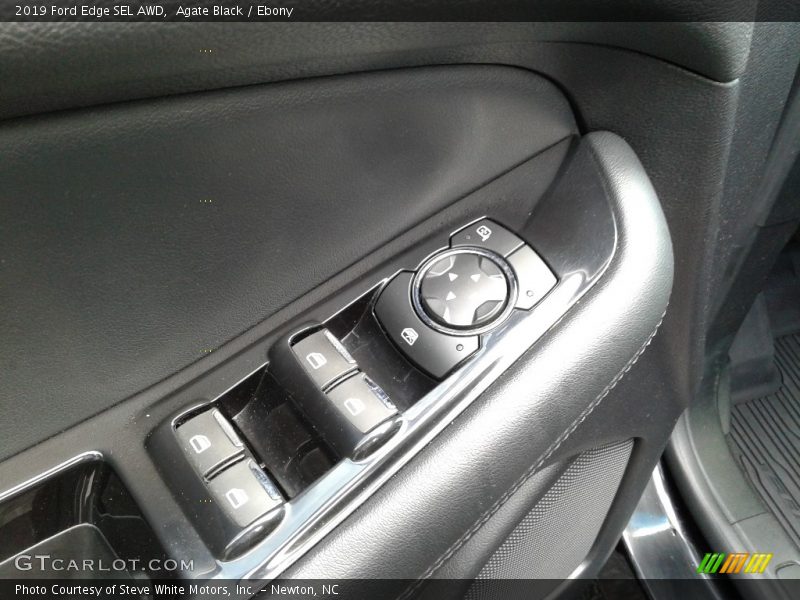 Agate Black / Ebony 2019 Ford Edge SEL AWD