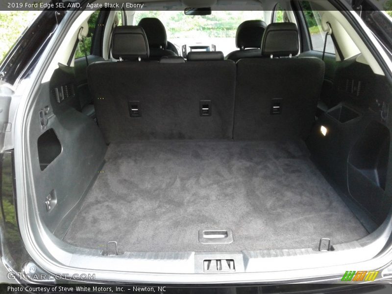 Agate Black / Ebony 2019 Ford Edge SEL AWD