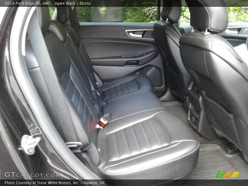 Agate Black / Ebony 2019 Ford Edge SEL AWD