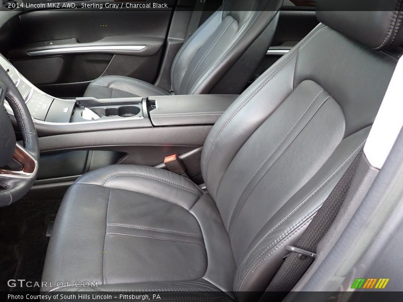 Front Seat of 2014 MKZ AWD