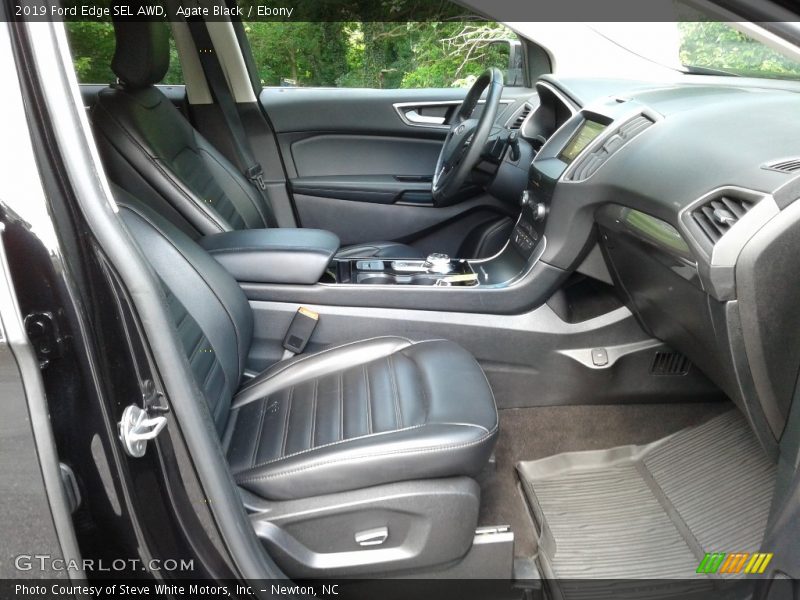 Agate Black / Ebony 2019 Ford Edge SEL AWD