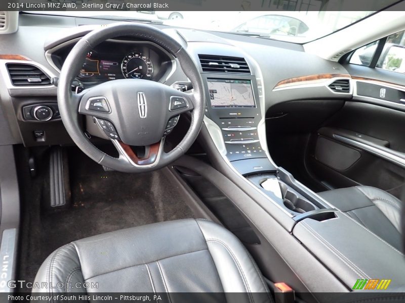  2014 MKZ AWD Charcoal Black Interior