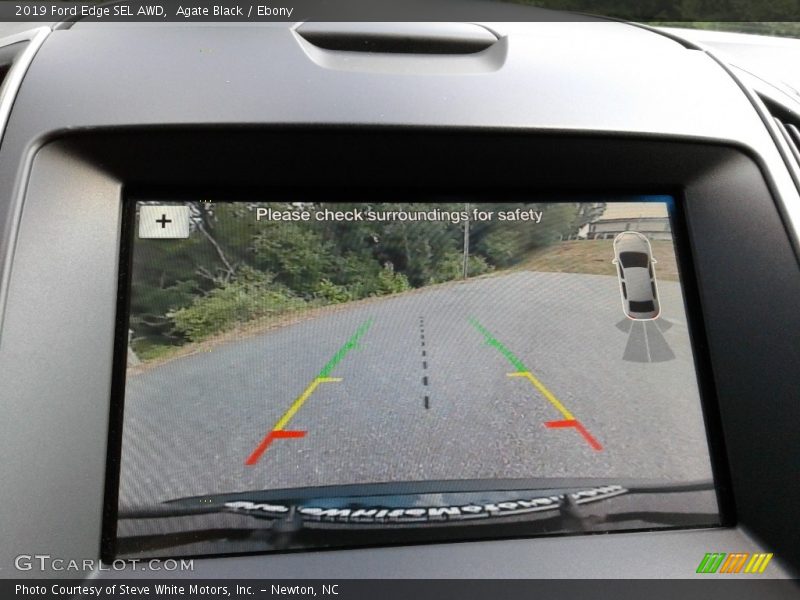 Agate Black / Ebony 2019 Ford Edge SEL AWD