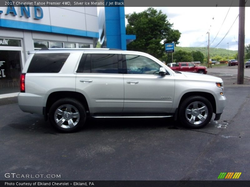 Silver Ice Metallic / Jet Black 2017 Chevrolet Tahoe Premier 4WD