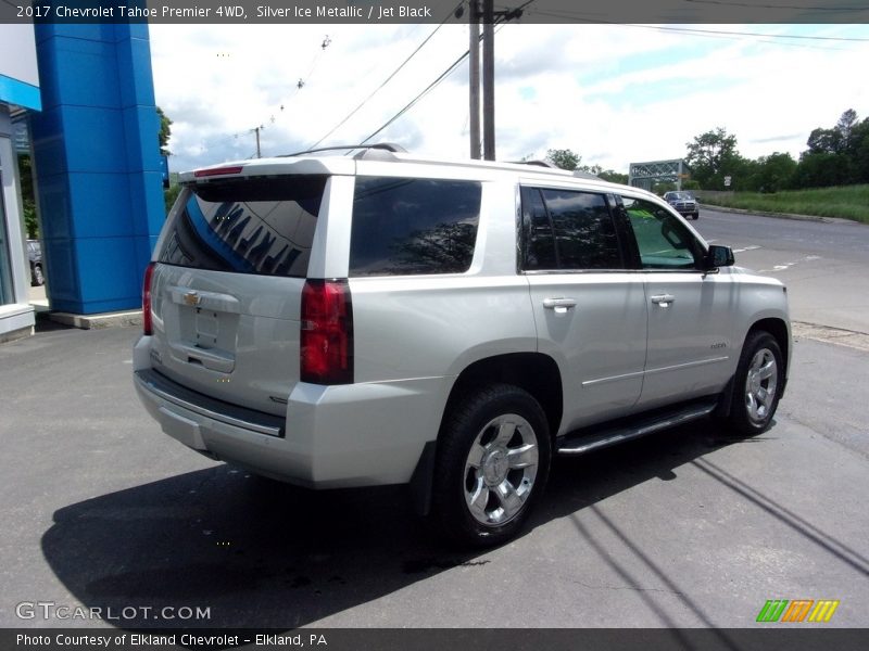 Silver Ice Metallic / Jet Black 2017 Chevrolet Tahoe Premier 4WD