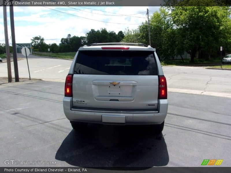 Silver Ice Metallic / Jet Black 2017 Chevrolet Tahoe Premier 4WD