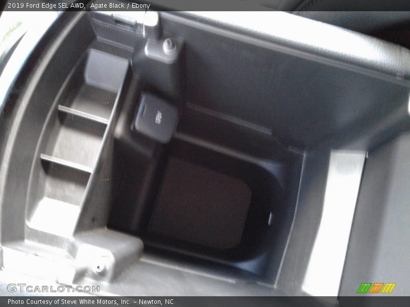 Agate Black / Ebony 2019 Ford Edge SEL AWD