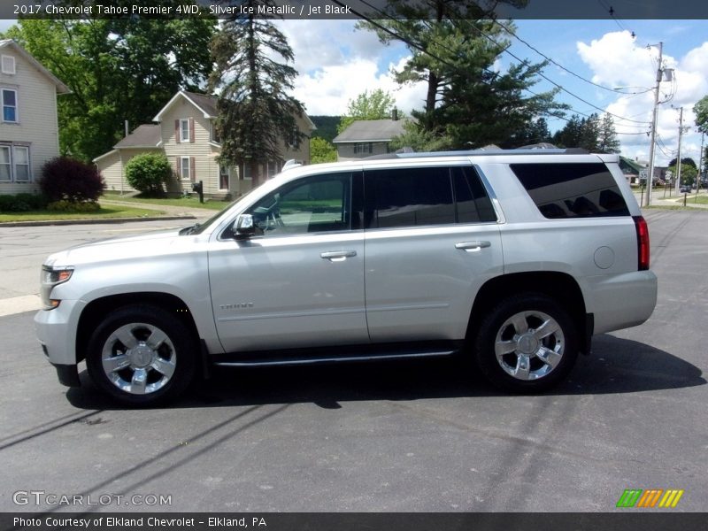 Silver Ice Metallic / Jet Black 2017 Chevrolet Tahoe Premier 4WD