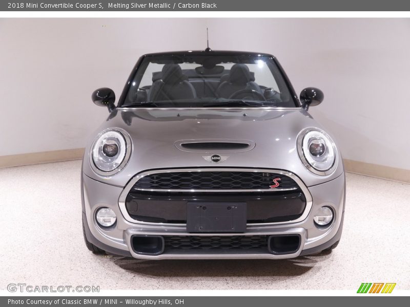 Melting Silver Metallic / Carbon Black 2018 Mini Convertible Cooper S