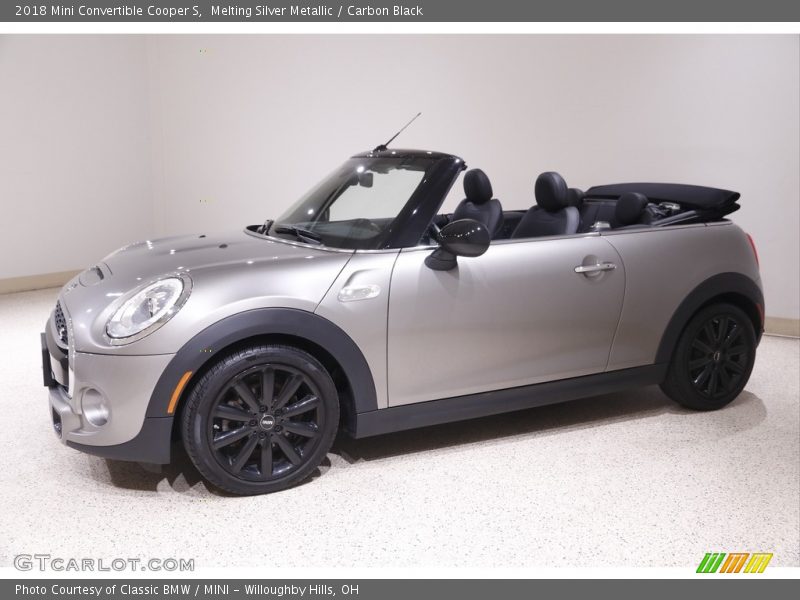 Melting Silver Metallic / Carbon Black 2018 Mini Convertible Cooper S