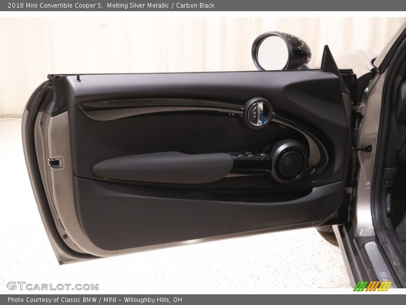 Melting Silver Metallic / Carbon Black 2018 Mini Convertible Cooper S