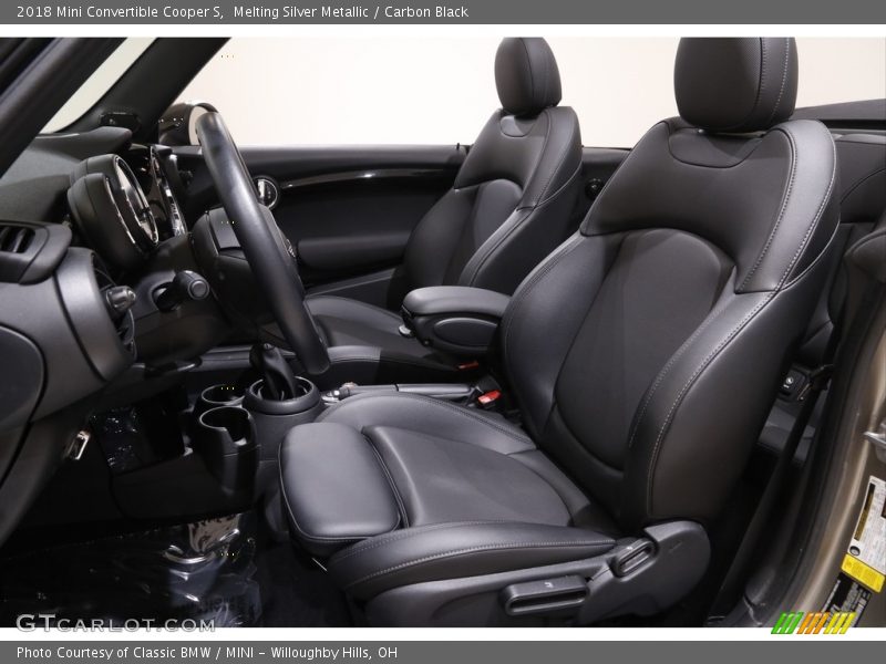 Melting Silver Metallic / Carbon Black 2018 Mini Convertible Cooper S