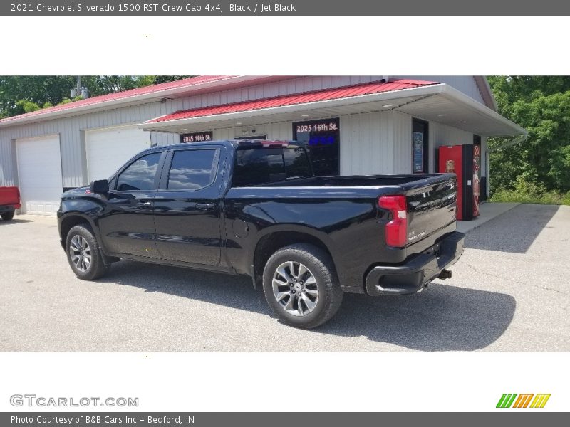 Black / Jet Black 2021 Chevrolet Silverado 1500 RST Crew Cab 4x4