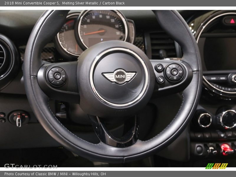 Melting Silver Metallic / Carbon Black 2018 Mini Convertible Cooper S
