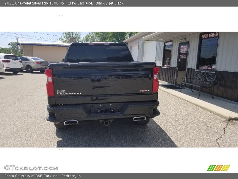 Black / Jet Black 2021 Chevrolet Silverado 1500 RST Crew Cab 4x4