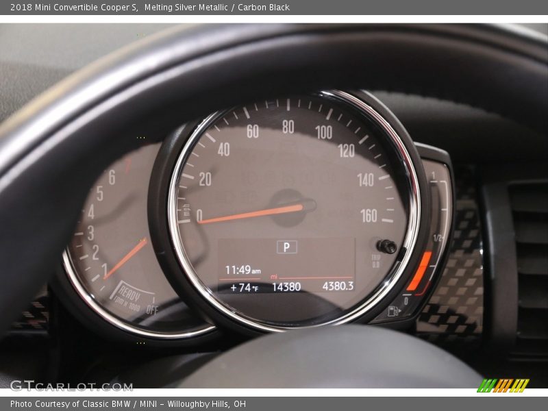 Melting Silver Metallic / Carbon Black 2018 Mini Convertible Cooper S