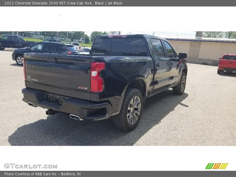 Black / Jet Black 2021 Chevrolet Silverado 1500 RST Crew Cab 4x4