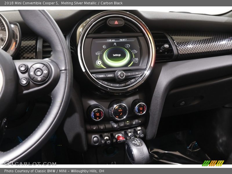 Melting Silver Metallic / Carbon Black 2018 Mini Convertible Cooper S