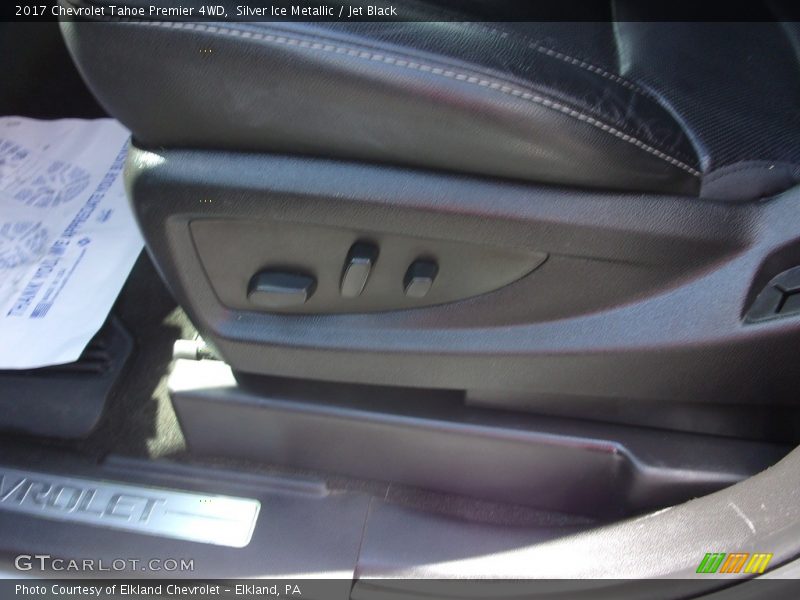 Silver Ice Metallic / Jet Black 2017 Chevrolet Tahoe Premier 4WD