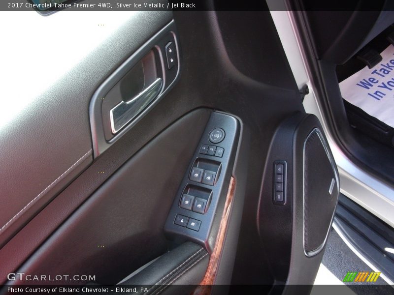 Silver Ice Metallic / Jet Black 2017 Chevrolet Tahoe Premier 4WD