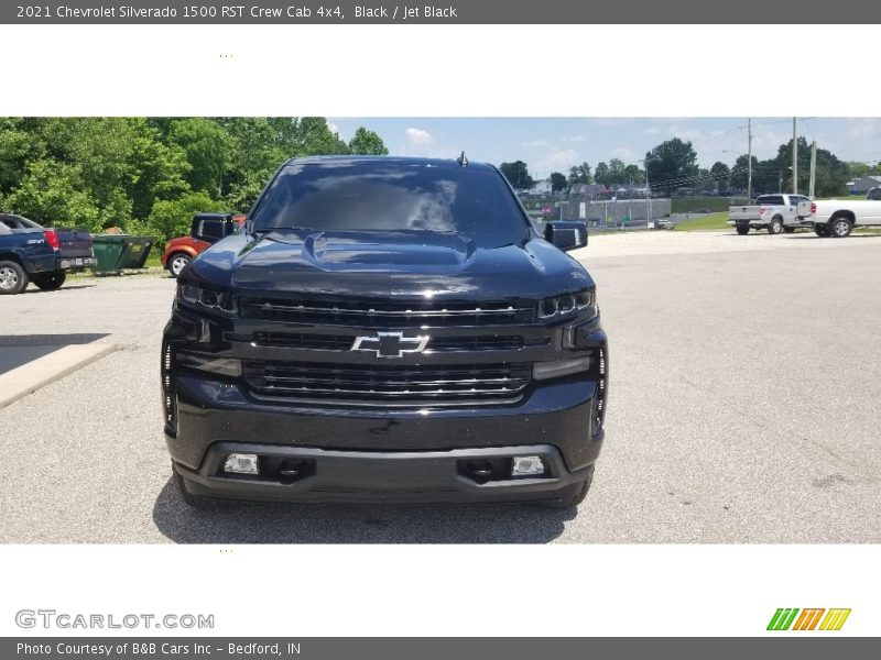 Black / Jet Black 2021 Chevrolet Silverado 1500 RST Crew Cab 4x4