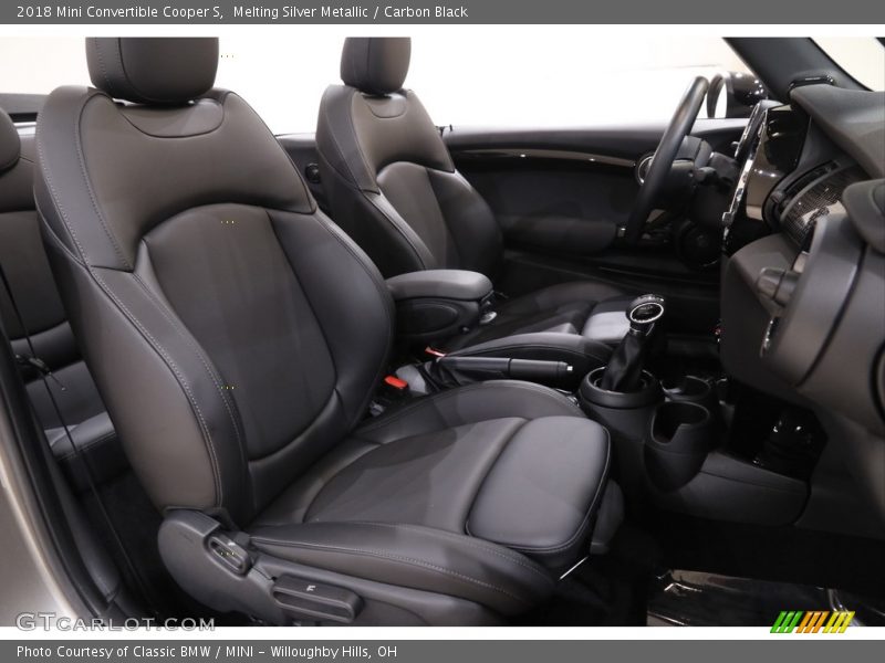 Melting Silver Metallic / Carbon Black 2018 Mini Convertible Cooper S