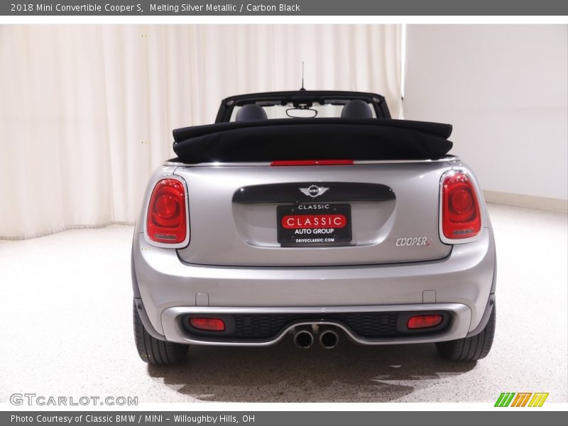 Melting Silver Metallic / Carbon Black 2018 Mini Convertible Cooper S