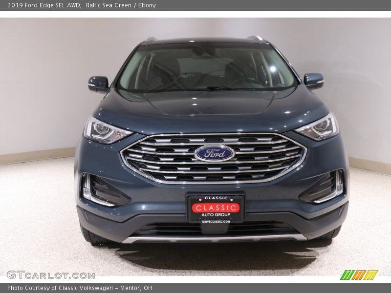 Baltic Sea Green / Ebony 2019 Ford Edge SEL AWD