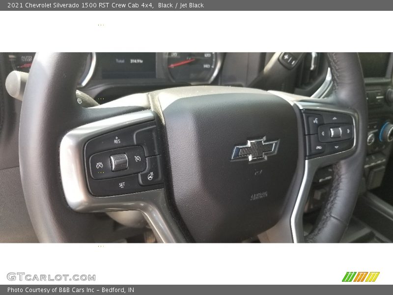 Black / Jet Black 2021 Chevrolet Silverado 1500 RST Crew Cab 4x4